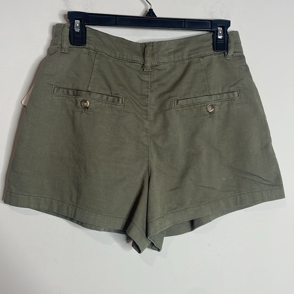 Free People | Women’s Green Billie Pleated Shorts Size 2 NWT - Picture 5 of 6